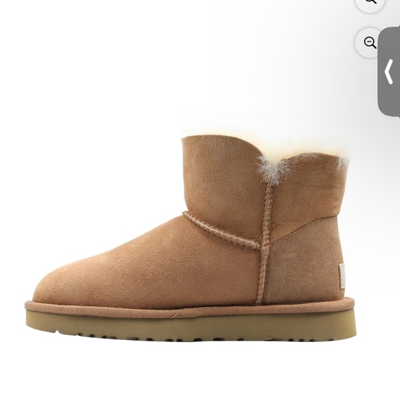 UGG Womens Bailey Button II Boot Chestnut - Picture 3 of 13